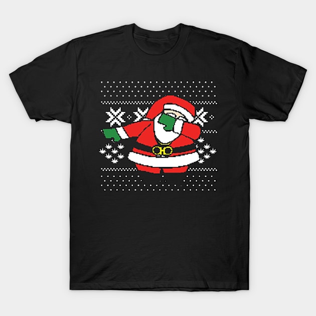 Dabbling santa christmas T-Shirt by ongtreson1997